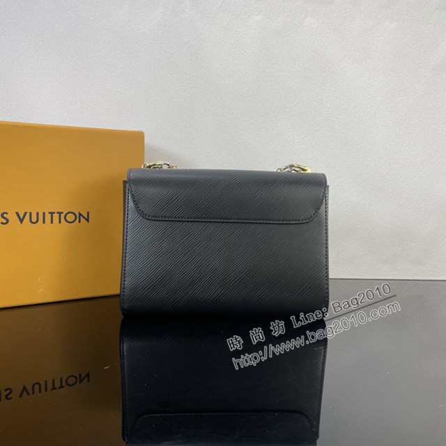 Lv路易威登2023專櫃新款Twist中號手袋 LV水波紋鏈條肩背斜挎女包 M22273 M22274 ydh5191